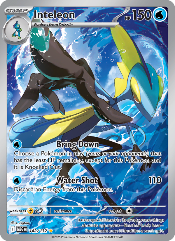 Inteleon - Pokémon TCG Card