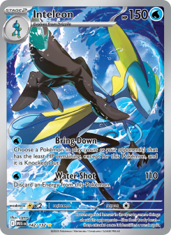 Inteleon - pokemon TCG Card