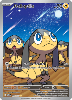 Helioptile - pokemon TCG Card