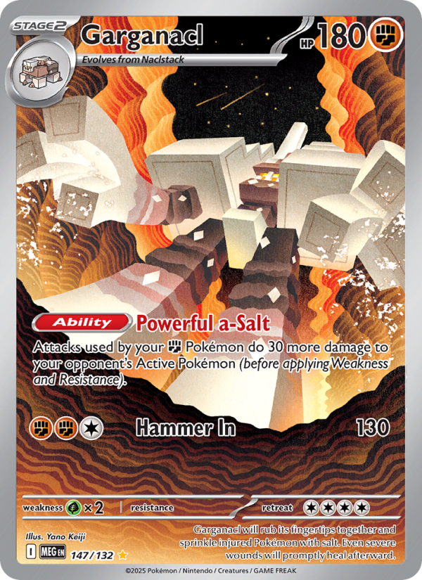 Garganacl - Pokémon TCG Card