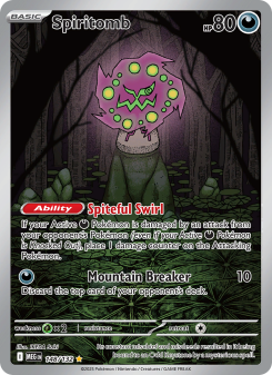 Spiritomb - pokemon TCG Card