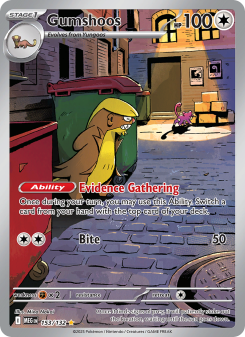 Gumshoos - pokemon TCG Card
