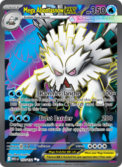 Mega Abomasnow ex - pokemon TCG Card