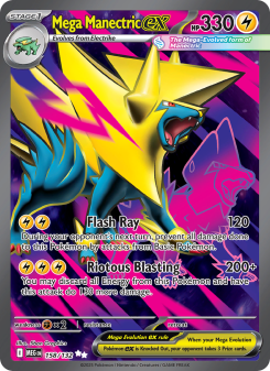 Mega Manectric ex - pokemon TCG Card