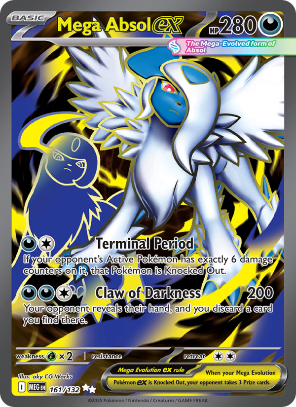 Mega Absol ex - Pokémon TCG Card