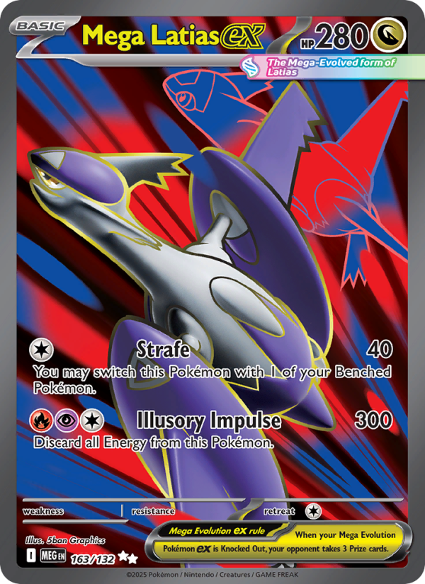 Mega Latias ex - Pokémon TCG Card