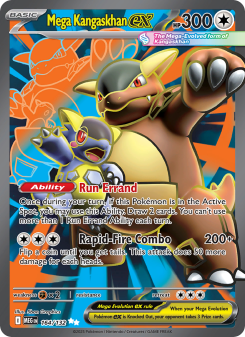 Mega Kangaskhan ex - pokemon TCG Card