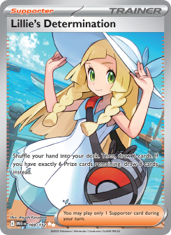 Lillie's Determination - pokemon TCG Card
