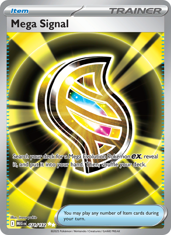 Mega Signal - Pokémon TCG Card
