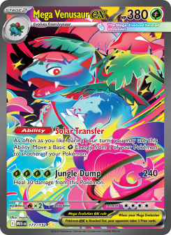 Mega Venusaur ex - pokemon TCG Card