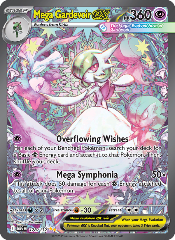 Mega Gardevoir ex - Pokémon TCG Card