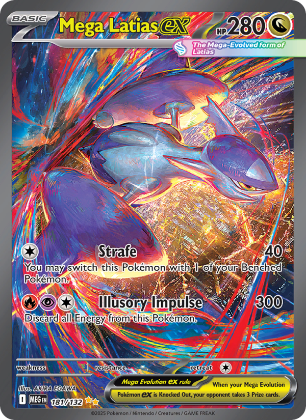 Mega Latias ex - Pokémon TCG Card