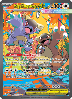 Mega Kangaskhan ex - pokemon TCG Card