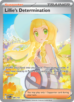 Lillie's Determination - pokemon TCG Card
