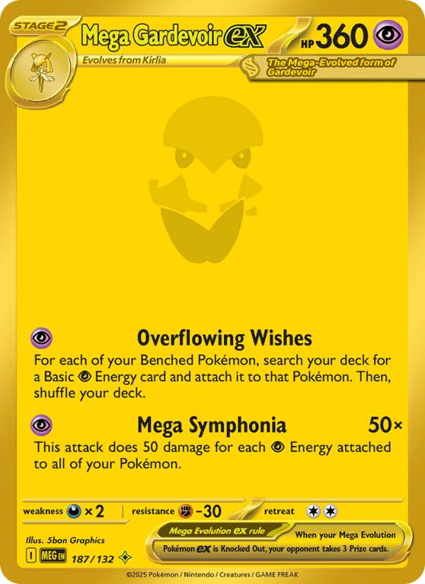 Mega Gardevoir ex - Pokémon TCG Card