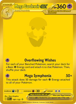 Mega Gardevoir ex - pokemon TCG Card