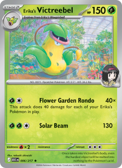 Erika's Victreebel - pokemon TCG Card