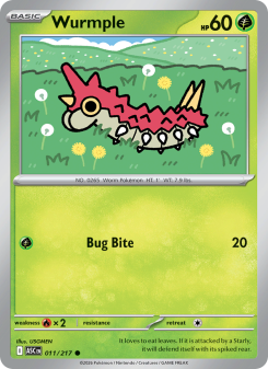 Wurmple - pokemon TCG Card