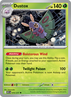 Dustox - pokemon TCG Card
