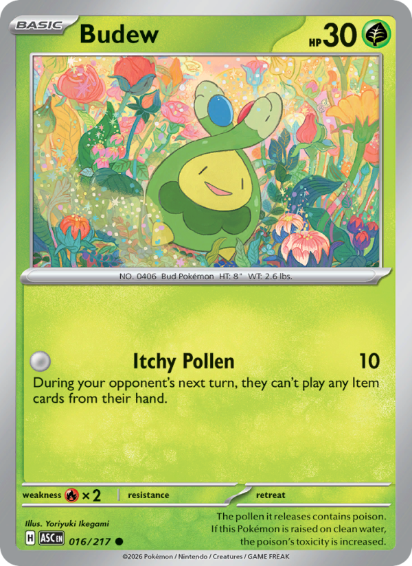 Budew - Pokémon TCG Card