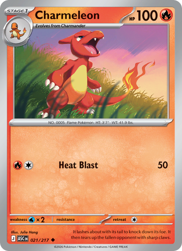 Charmeleon - Pokémon TCG Card