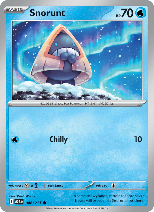 Snorunt - Pokémon TCG Card