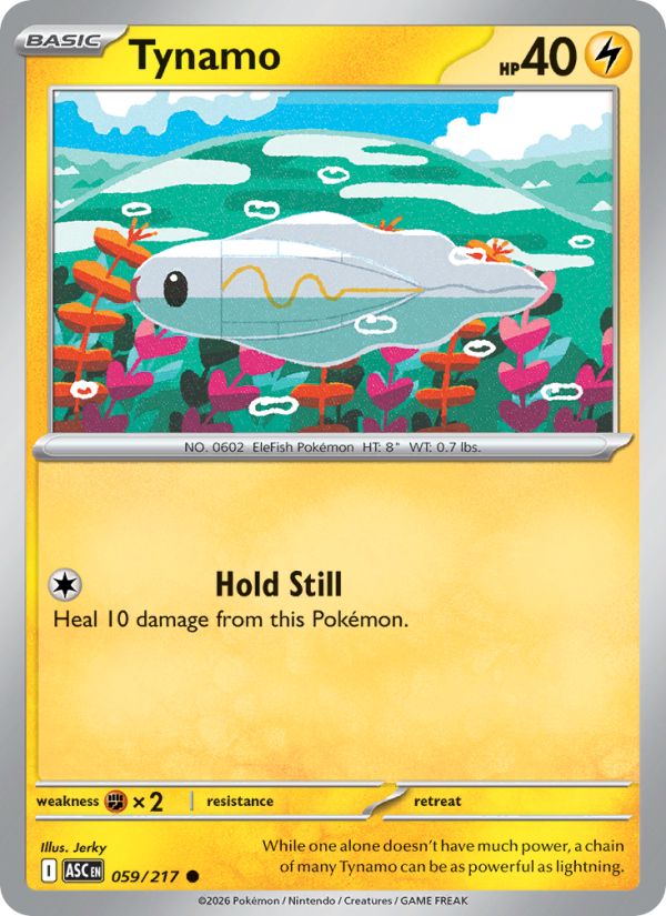 Tynamo - Pokémon TCG Card