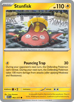 Stunfisk - pokemon TCG Card
