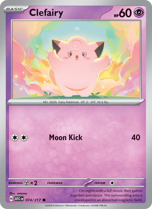 Clefairy - Pokémon TCG Card