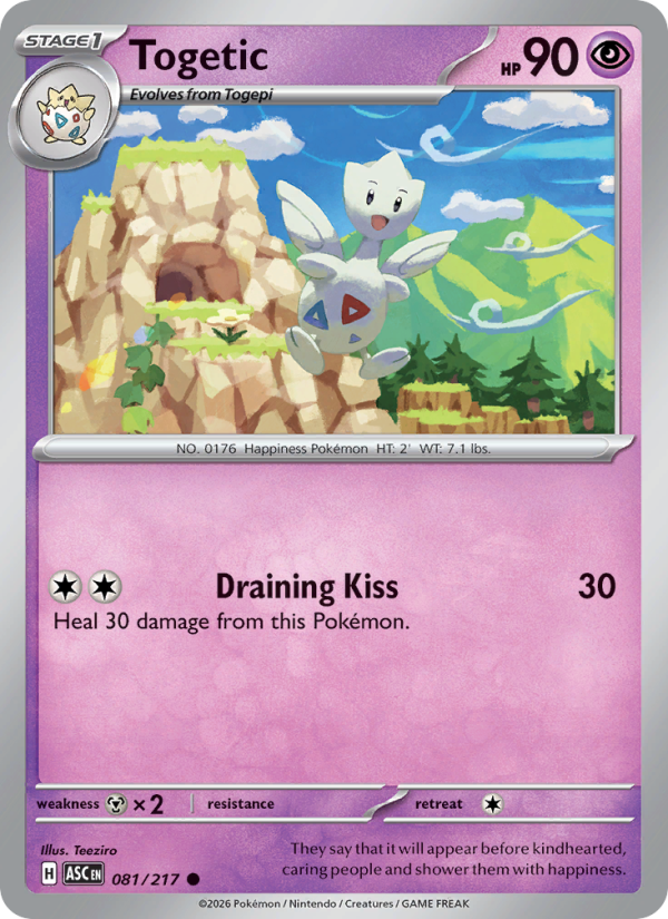 Togetic - Pokémon TCG Card