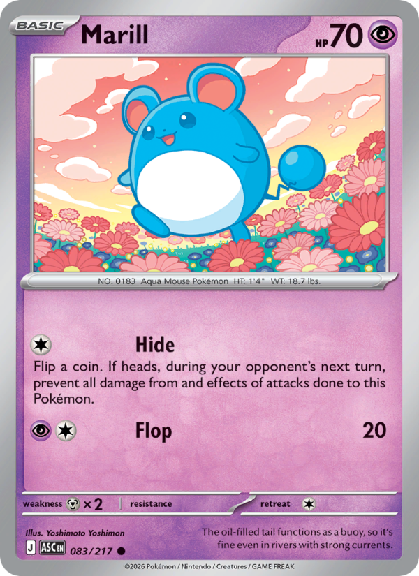 Marill - Pokémon TCG Card