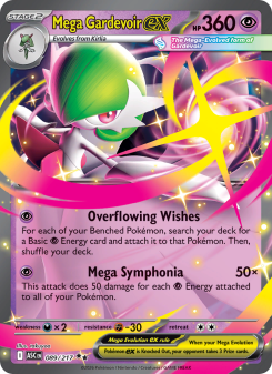 Mega Gardevoir ex - pokemon TCG Card