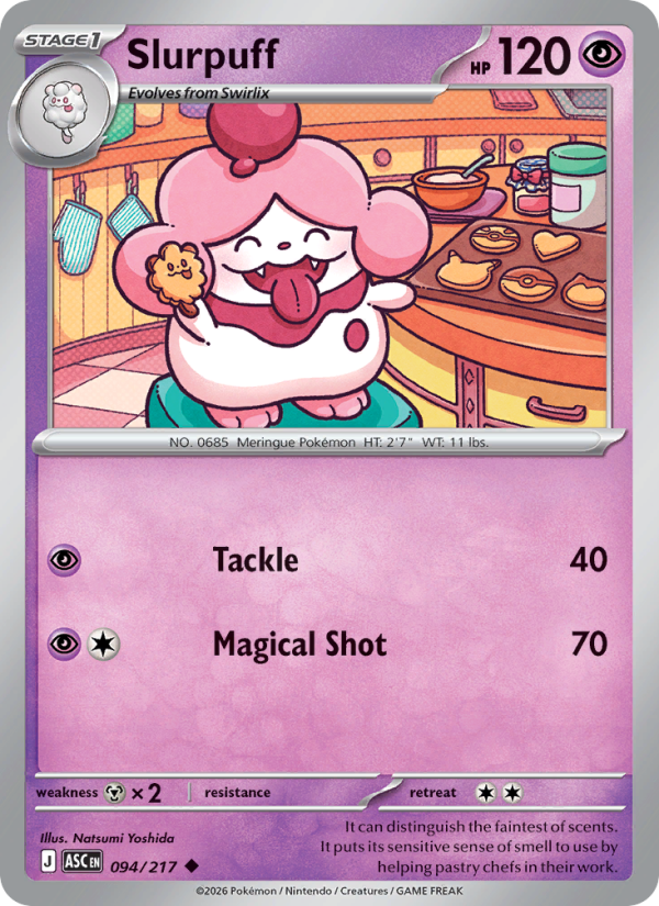 Slurpuff - Pokémon TCG Card
