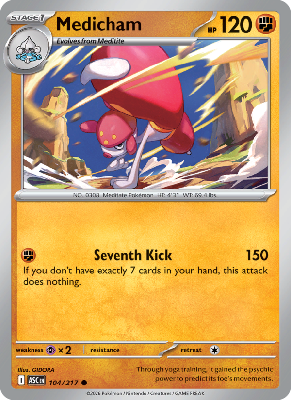 Medicham - Pokémon TCG Card