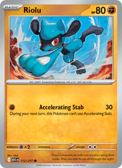 Riolu - pokemon TCG Card