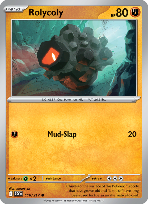 Rolycoly - Pokémon TCG Card