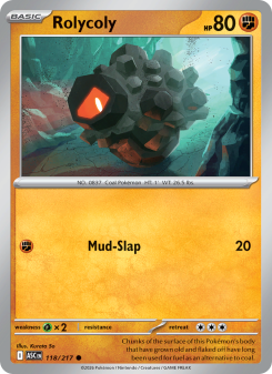 Rolycoly - pokemon TCG Card