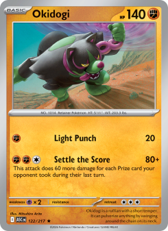 Okidogi - pokemon TCG Card