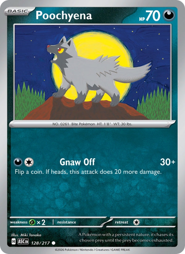 Poochyena - Pokémon TCG Card