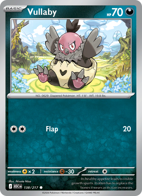 Vullaby - Pokémon TCG Card