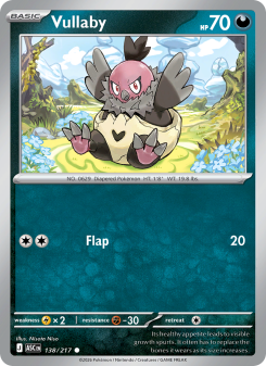 Vullaby - pokemon TCG Card