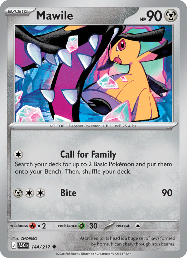 Mawile - Pokémon TCG Card