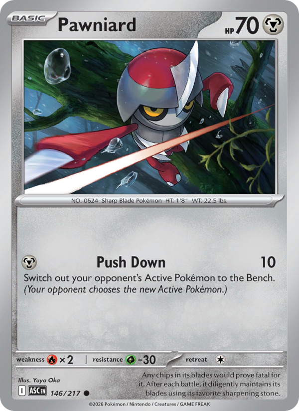 Pawniard - Pokémon TCG Card