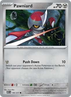 Pawniard - pokemon TCG Card