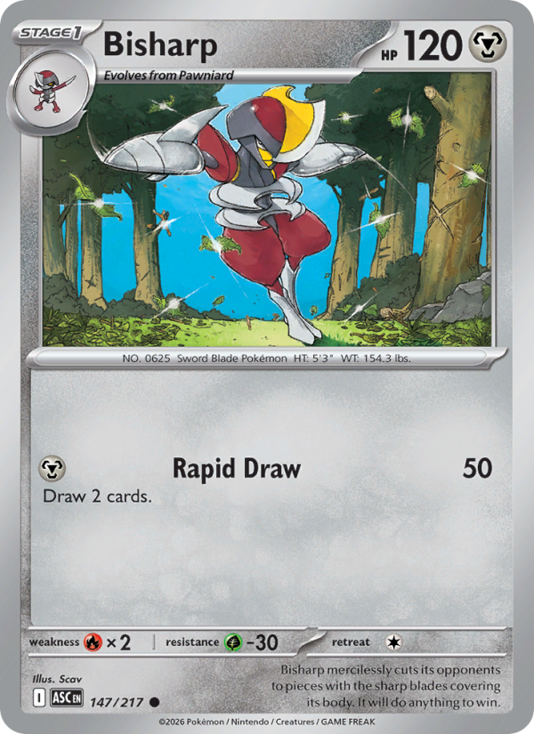 Bisharp - Pokémon TCG Card