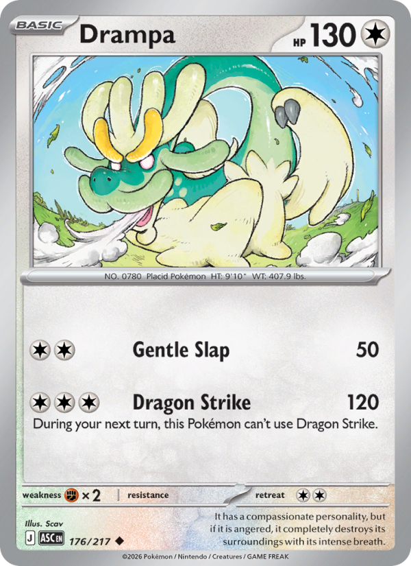 Drampa - Pokémon TCG Card