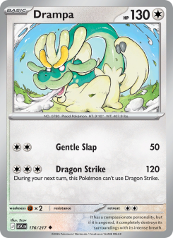 Drampa - pokemon TCG Card
