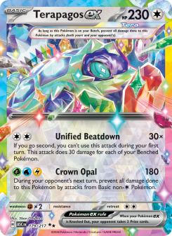 Terapagos ex - pokemon TCG Card