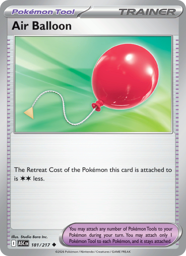 Air Balloon - Pokémon TCG Card