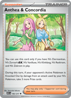 Anthea & Concordia - pokemon TCG Card
